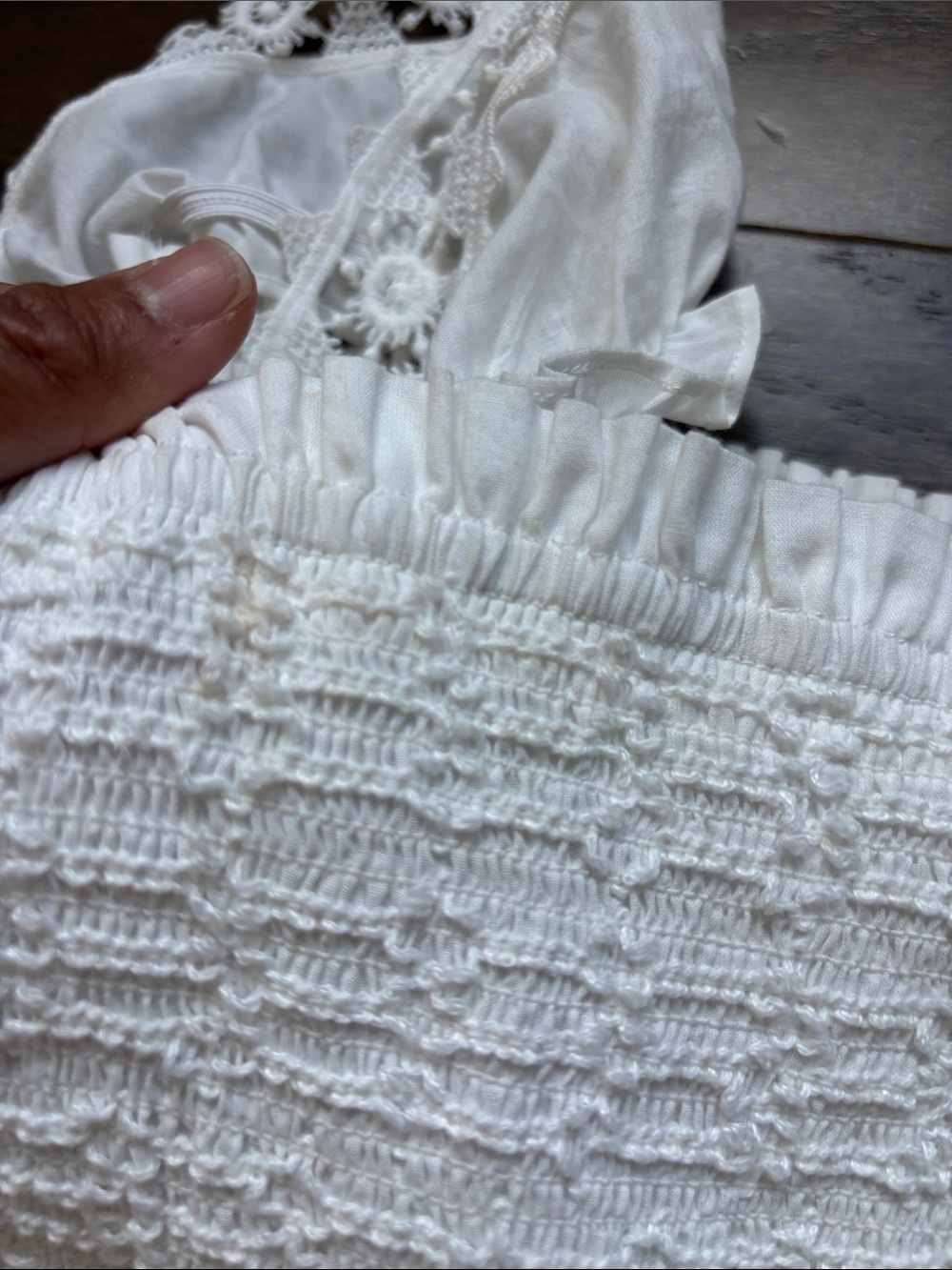 SAYLOR Elin embroider Eyelet Lace Midi Dress - Picture 11 of 14